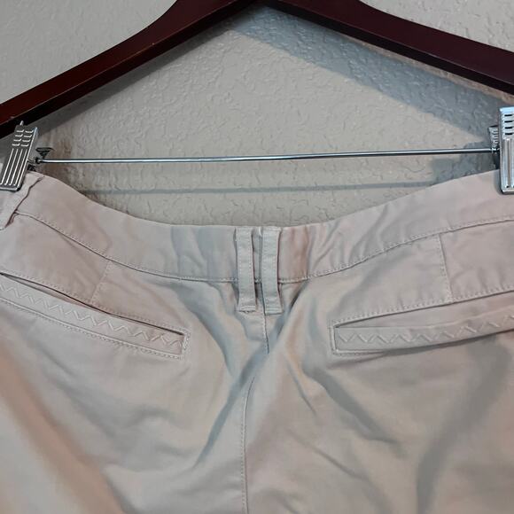 Garnet Hill Organic Cotton Straight Leg Khaki Chino Pant Tan Beige 12 - Picture 6 of 9